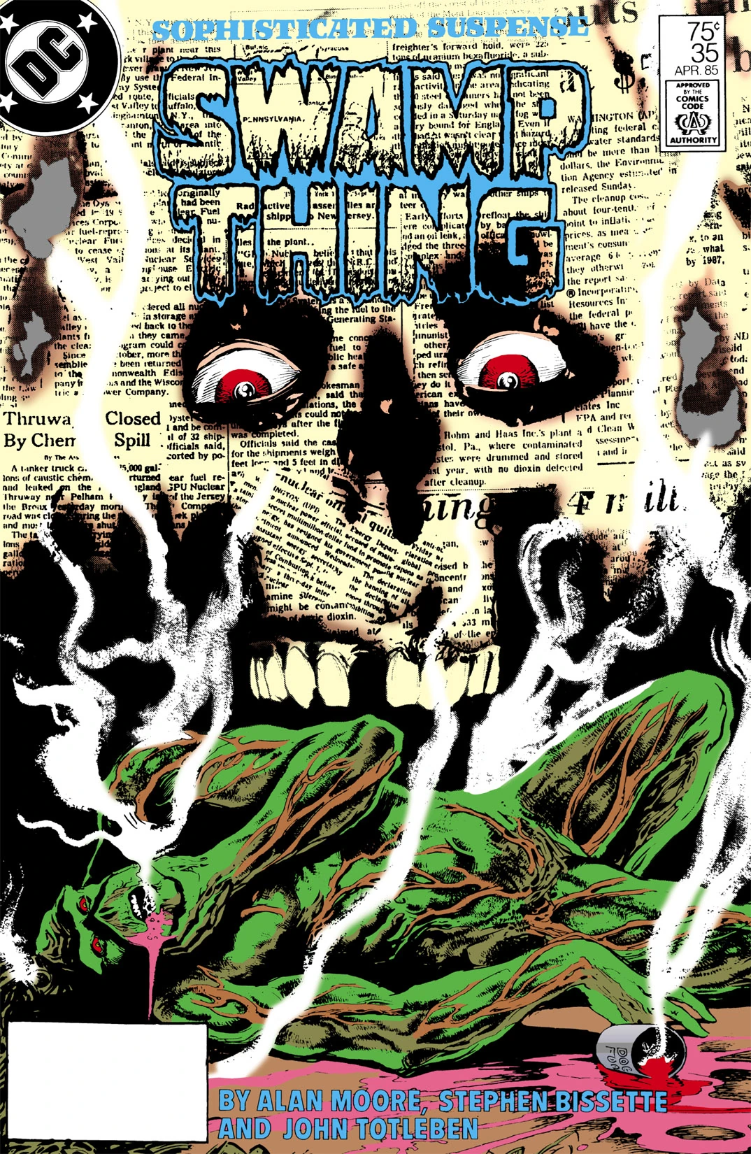 The Saga of the Swamp Thing #35 (DC, 1985 — Cover A) cover